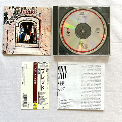 Bread MANNA JAPAN CD With Obi  WPCP 4163 If 1991