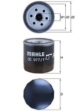 KNECHT OC 977/1 Ölfilter für AUDI,BENTLEY,BMW,CUPRA,FORD,MASERATI,MERCEDES-BENZ,