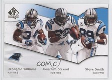 2009 SP Authentic DeAngelo Williams Jonathan Stewart Steve Smith #194 0c0