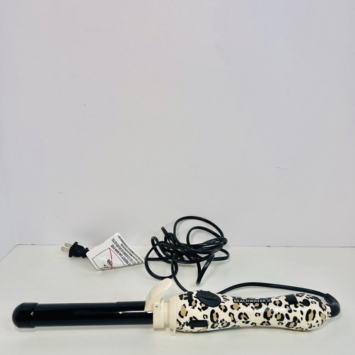 Beachwaver S1 - 1" Rotating Curling Iron Catwalk Leopard Cheetah - Tested Works - Picture 7 of 7