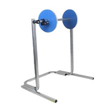 Wrapping Roll Dispenser Floorstanding Galvanized Steel Rack  Holder for Moving