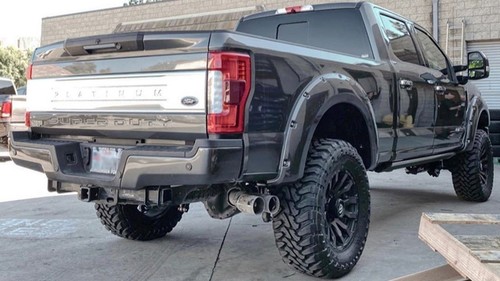 18x9" Fuel Wheels D674 Blitz Matte Black Machined/Double Dark Tint (4 pcs) - Picture 8 of 10