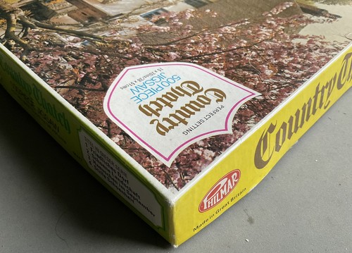 Rompecabezas de 500 piezas vintage Country Thatch Series “Perfect Setting”, Philmar - Imagen 14 de 17