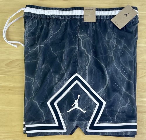 Jordan Dri-Fit Sport Diamond ‘Lightning’ Basketball Shorts FN5804-013, Men’s 2XL - Picture 4 of 6