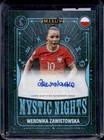 2025 Topps Merlin UEFA Women's Euros Weronika Zawistowska Mystic Night Auto #/99