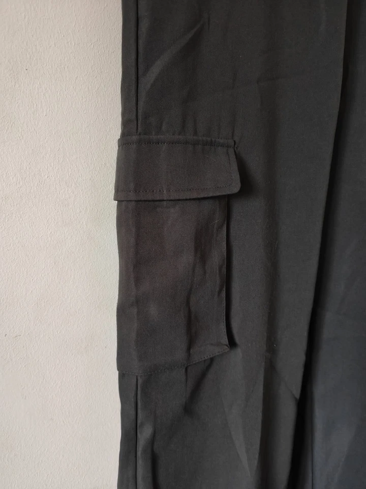 Only Our Story Women's Dark Grey Combat Trousers Size Xxs * Read Description - Image 2 of 4