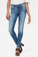 G-Star Damen Jeans Skinny, G-Star Shape High Super Skinny Wmn, Blau, W26 L34