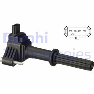 ENGINE IGNITION COIL GN10883-12B1 DELPHI NEW OE REPLACEMENT - Picture 2 of 5