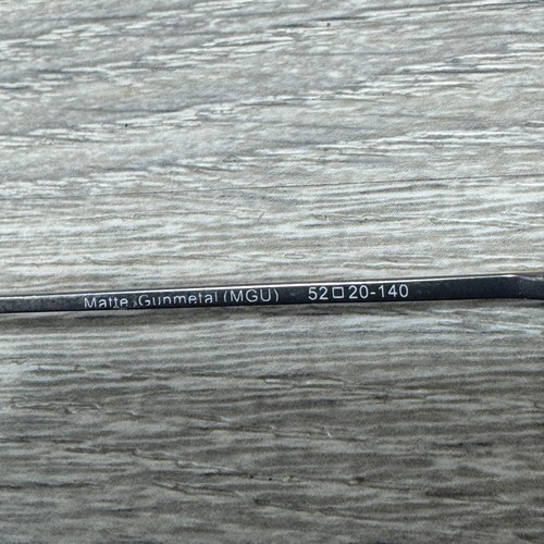 Ducks Unlimited Carlson Brille Brillengestell Halbrand Matt Gunmetal 52-20-140 - Bild 8 von 9
