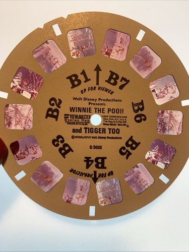 View-Master WINNIE the POOH and TIGGER TOO - B369 - 3 Reel Set + Booklet (V6) - Picture 8 of 10