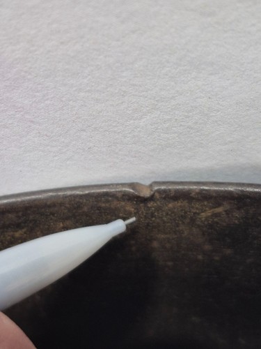 SELTEN OHNE GRIFF 10" Marietta PA Tor markiert Gusseisen Pfanne 8 Quart 3" tiefe Topf Pfanne - Bild 24 von 24