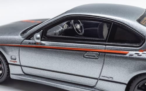 Kyosho 1/43 Nissan Silvia S15 Spec R Nismo Aero Silver Diecast Model - Picture 4 of 6