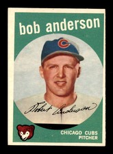 1959 Topps #447 Bob Anderson  EX/EX+ X2533120