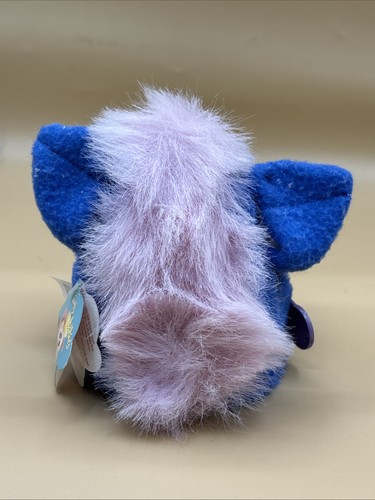 NWT Vintage Electronic Furby Babies 1999 Blue White Pink 70-940 Talking Toy - Picture 8 of 12