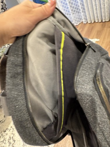 Knomo James Felt Backpack wool leather rrp £240 - Picture 6 of 8