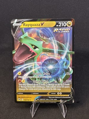 Rayquaza V 100/159 Crown Zenith Holo