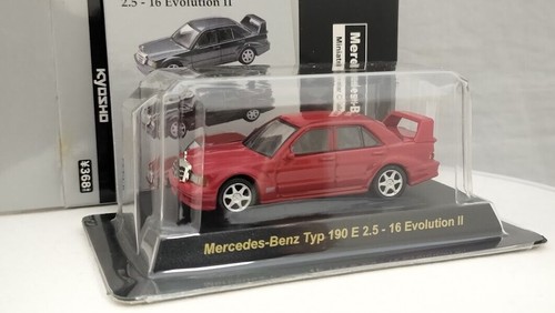 KYOSHO 1/64 Mercedes-Benz Typ 190 E 2.5-16 Evolution Ⅱ Rosso F/Spedizione... - Foto 3 di 12