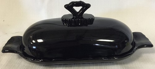 Butterdish - Oval 1 Stick - Anna Patterson - American Made - Mosser Glass USA... - Picture 2 of 2