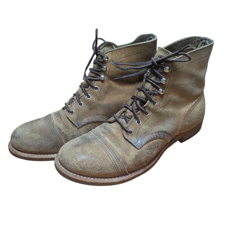 Red Wing Iron Ranger 8083 Hawthorne Muleskinner durchgehendes Leder Größe 10D - Bild 1 von 9