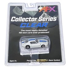 AFX Mega G 1973 Pontiac Firebird Trans Am White HO Slot Car / AFX / TYCO