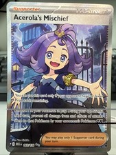 Acerola's Mischief Ultra Rare Full Art Holo - 165/132 