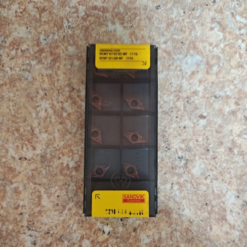 SANDVIK COROMANT Carbide Inserts DCMT 2(1.5)0-MF 1115 (QTY-10)
