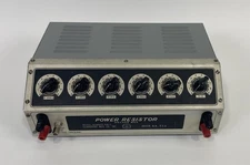 Clarostat 240-C Decade Power Resistor Box 0-999,999 Ohms / 6 Decades 240C