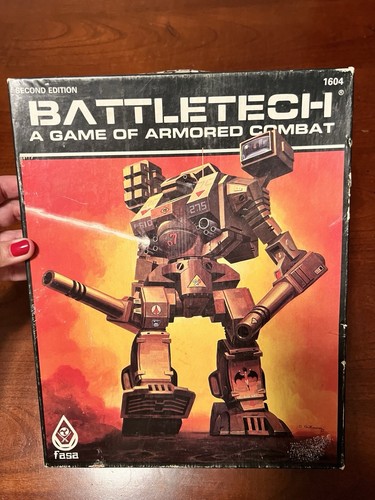 Battletech A Game Of Armored Combat 2nd Edition 1604 FASA - teilweise ungelocht