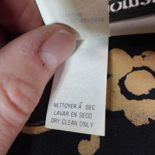 Old Money Outfit Set 2 Piece Womens 16 Black Gold Floral Stephanie Pantsuit - Picture 15 of 21