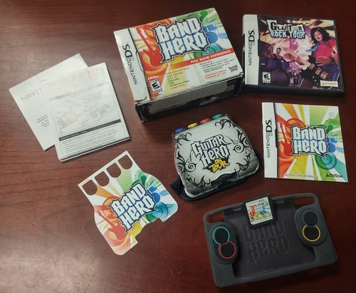 Nintendo DS Band Hero Full Band Experience DS CIB komplett + Gitarre Rock Tour