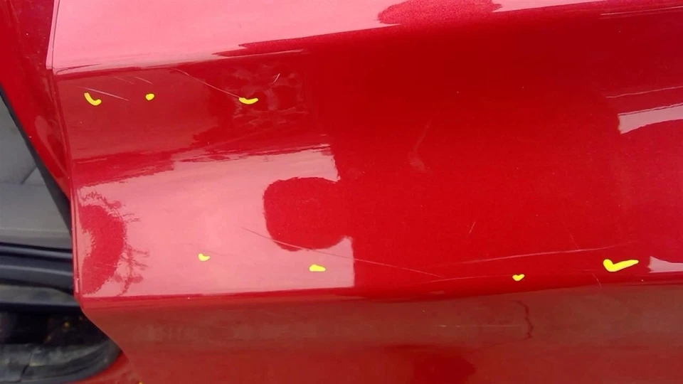 Hyundai Elantra REAR Side Door Electric Sedan Body Panel Red 2011-13 14 15 16 Foto 3 de 4