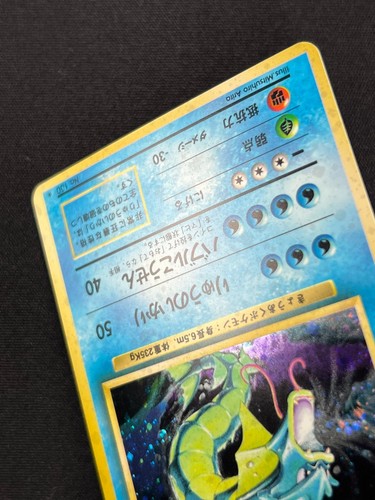 [NM] Gyarados Pokemon Card Japanese No.130 Base Set Vintage Holo EB62 - Picture 10 of 16