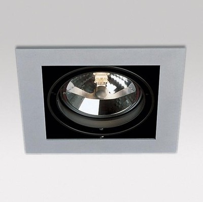 DELTA LIGHT GRID IN 1 QR Aluminum/Black 202 62 00 01 A-B