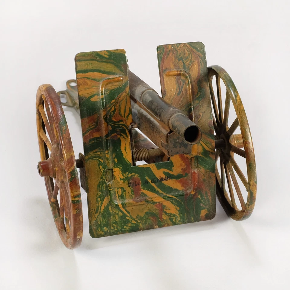 Raro cañón militar de artillería de juguete Marklin antiguo de la década de 1920 de 10,5" de largo Foto 4 de 4