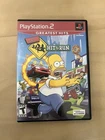 Simpsons-Hit & Run Greatest Hits PS2 CIB, Original Art, Manual, Works
