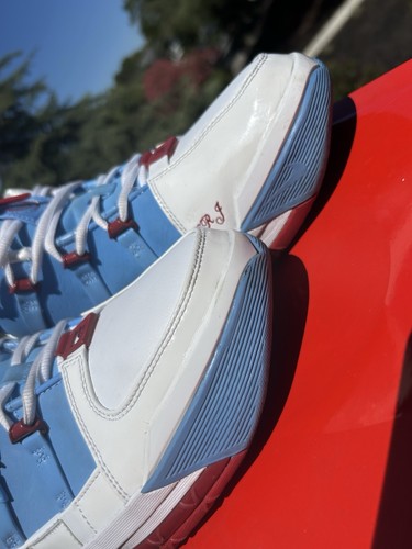 Nike Zoom LeBron 3 Shoes Houston Oilers Blue Red QS Men’s Size 10 (2022) III - Picture 5 of 15