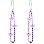  2 sztuki Poręczna taśma na ramię Sznura na ramię -Wiszący łańcuszek Dekoracja telefonu komórkowego