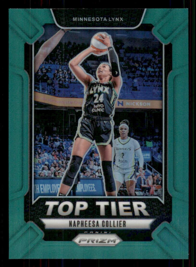 Napheesa Collier 2024 Panini Prizm WNBA #9 Top Tier Prizms Green Minnesota Lynx