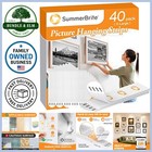 Heavy Duty Picture Hanging Strips White X Large 40 Pack Damage Free Hooks