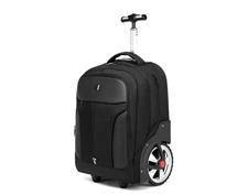 Rolling waterproof Backpack With Large Wheels For Business Student And Travel 