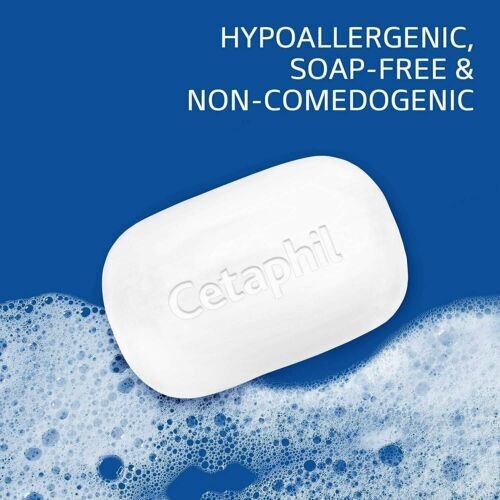 Cetaphil Deep Cleansing Bar Body & Face For All Skin Types Non-comedogenic 4.5Oz - Picture 4 of 5