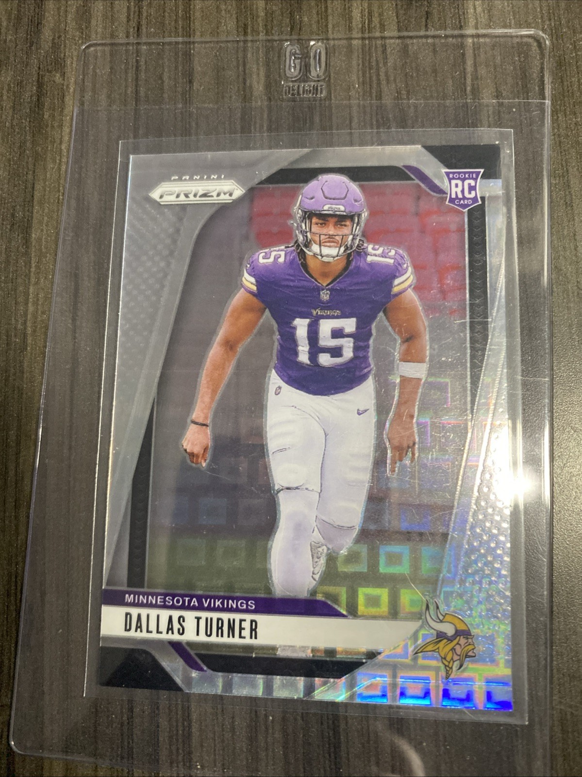 2024 Panini Prizm - Rookies Dallas Turner #324 Pandora Prizm /400 (RC)