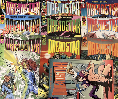 DREADSTAR. NUMBER'S 51-58 & 60-61. (10 ISSUE 1990 LOT). FIRST COMICS. - Picture 1 of 21