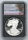 2025-S American Proof Silver Eagle oz NGC PF70 Ultra Cameo First Day Issue Q620