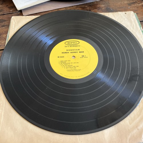 Donovan – Hurdy Gurdy Man LP 1968 Epic BN 26420 Psych Folk Rock VG/G+ - Imagen 6 de 7
