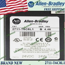 Brand New Allen-Bradley 2711-T6C8L1 PanelView Standard Terminal Free Ship US AB