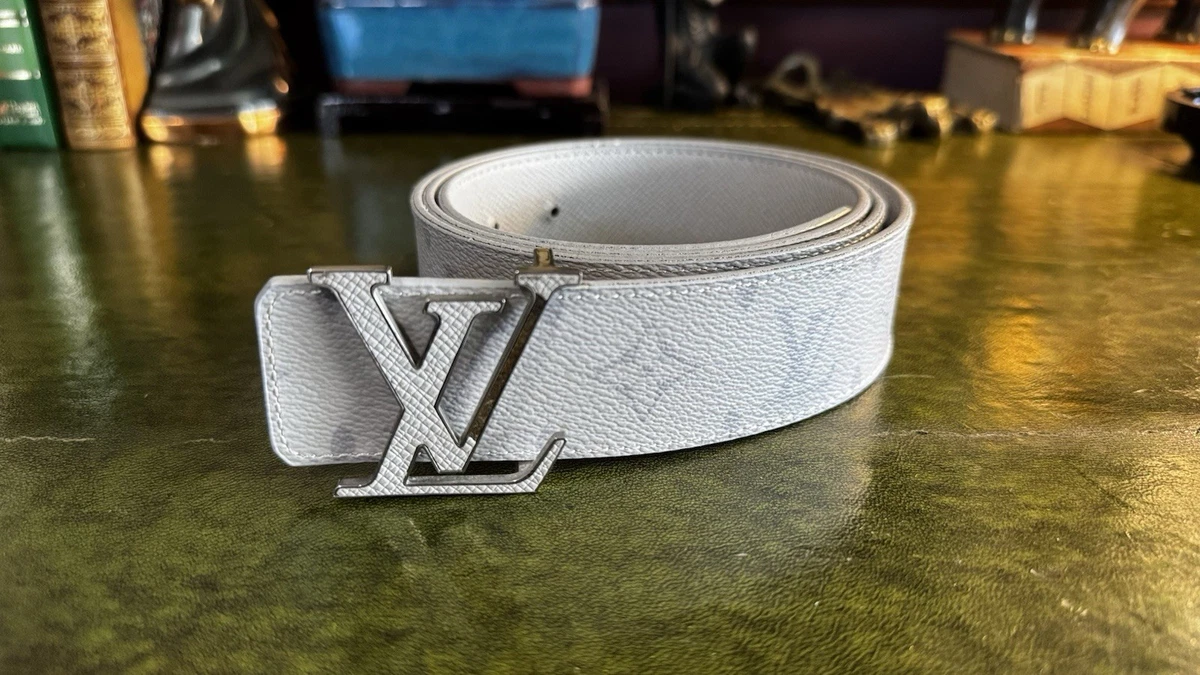 Louis Vuitton Leather White Belts for Men for sale | eBay