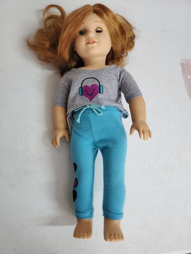 American Girl im Ruhestand Blaire Wilson rote Haare grüne Augen 2017 GotY mit Outfit - Bild 1 von 2