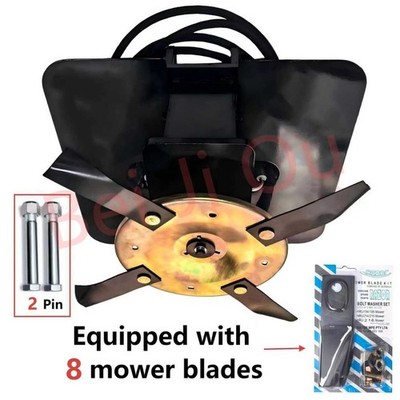 Hydraulic Brush Cutter Grass Cutter Fits 1-2 Ton Mini Excavator Attachment