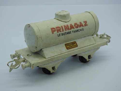 HORNBY SERIE PARIS 1940er SPUR O BLECH PRIMAGAZ LE BUTANE FRANCAIS KESSELWAGEN - Bild 2 von 6